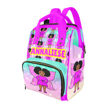 Load image into Gallery viewer, Fairy Affirmations (PICK SKIN TONE) Diaper Bag
