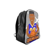 Load image into Gallery viewer, Basketball B-Ball Boy (PICK SKIN TONE) Mini Faux Leather Backpack
