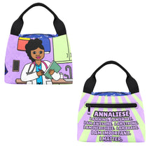 Load image into Gallery viewer, Doctor Medical Girl Affirmations (PICK SKIN TONE) Lunch Bag
