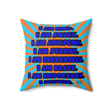 Load image into Gallery viewer, Cocoa Cutie Active Cutie Basketball Affirmation Pillow- Girl (PICK SKIN TONE)
