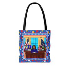 Load image into Gallery viewer, Cocoa Cutie President Girl Tote Bag (PICK SKIN TONE)
