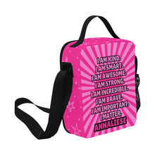 Load image into Gallery viewer, Dancer Affirmations (PICK SKIN TONE) Crossbody Lunch Bag
