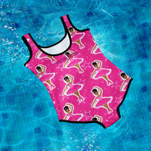 Load image into Gallery viewer, Cocoa Cutie Pink Dancer (Sizes 8-20) Youth Swimsuit (PICK SKIN TONE)
