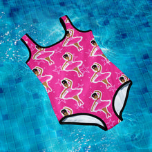 Load image into Gallery viewer, Cocoa Cutie Pink Dancer (Sizes 8-20) Youth Swimsuit (PICK SKIN TONE)
