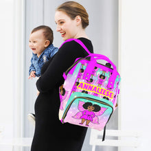 Load image into Gallery viewer, Fairy Affirmations (PICK SKIN TONE) Diaper Bag
