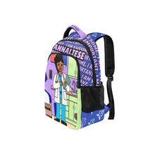 Load image into Gallery viewer, Doctor Medical Girl Affirmations (PICK SKIN TONE) Multifunctional Backpack
