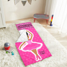 Load image into Gallery viewer, Dancer Affirmations (PICK SKIN TONE) Kids&#39; Nap Mat
