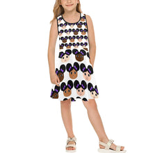 Load image into Gallery viewer, Cocoa Cuties Kid&#39;s Dress (Pink or Purple)
