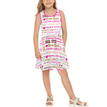 Load image into Gallery viewer, I Heart Cocoa Cutie Pink Kid&#39;s Dress
