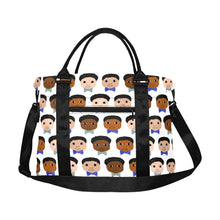 Load image into Gallery viewer, Cocoa Cuties Bow Tie Boys Multi-Pocket Large Capacity Travel/Duffel Bag
